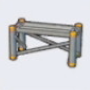 Iron scaffold